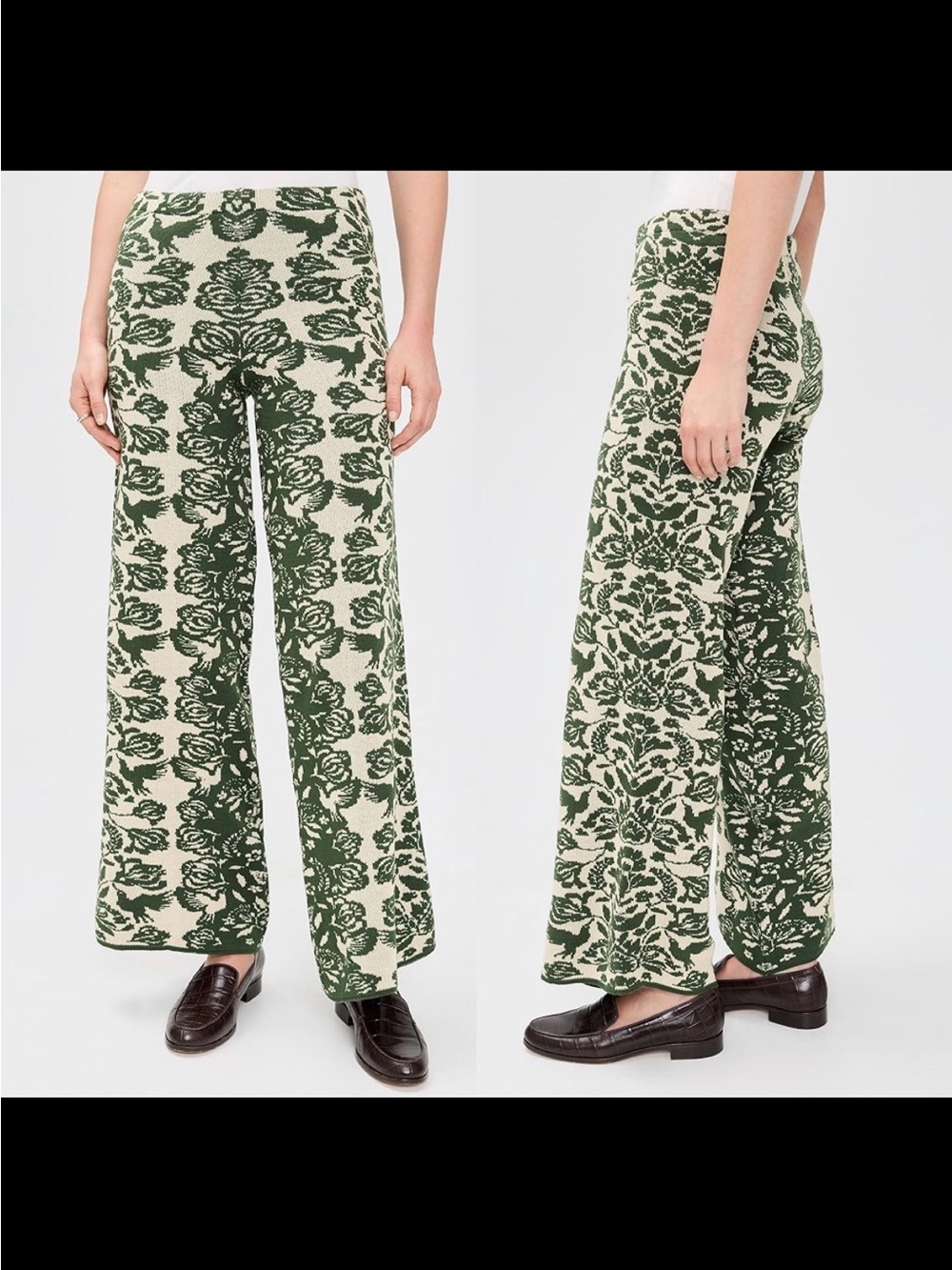 NWT the lulo project $295 the unnamed knit pants size XS